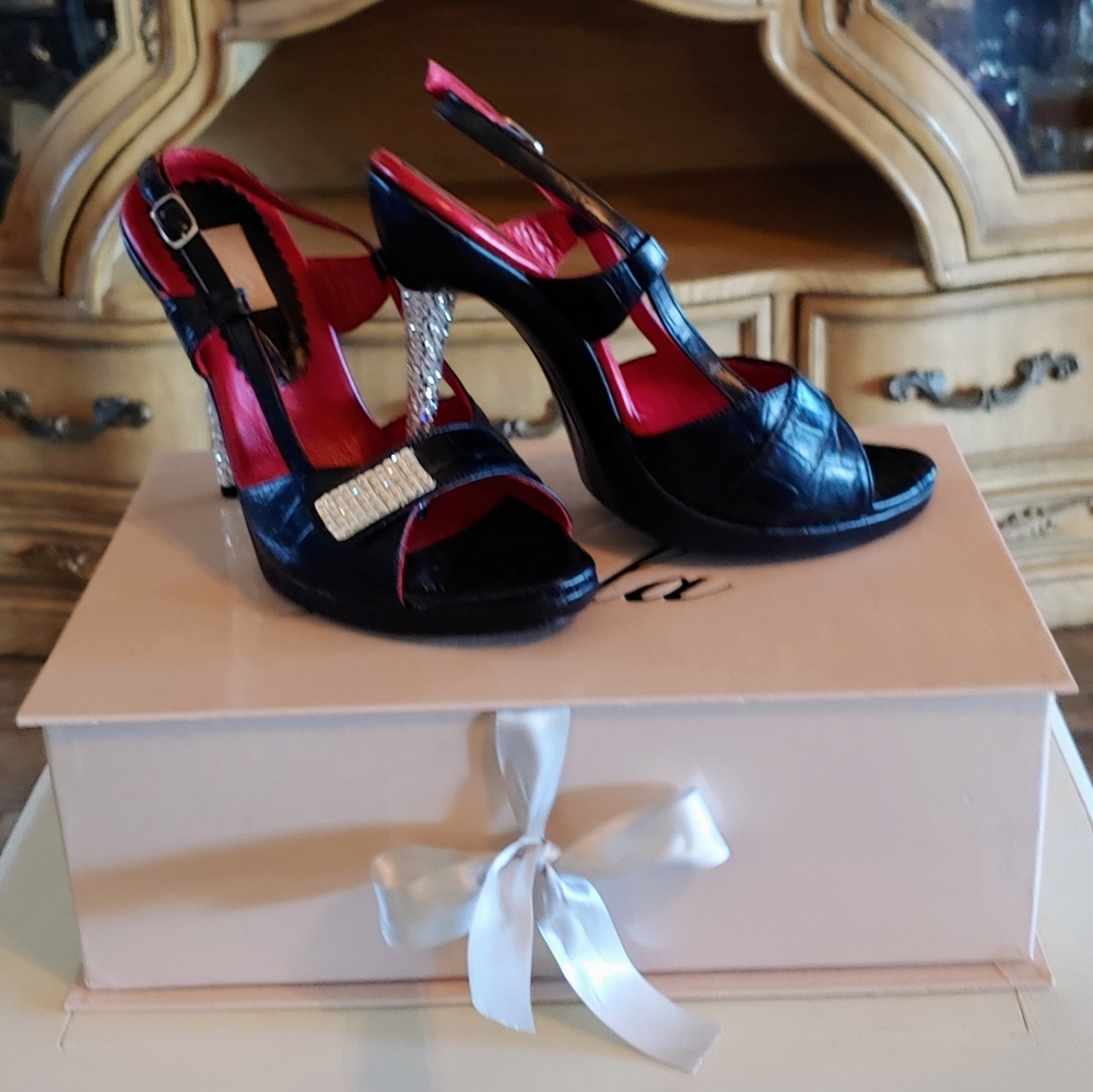 Neda Rhinestone Stilettos by Boston Proper